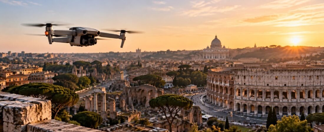 Si può volare con il drone in città? Regole e limiti