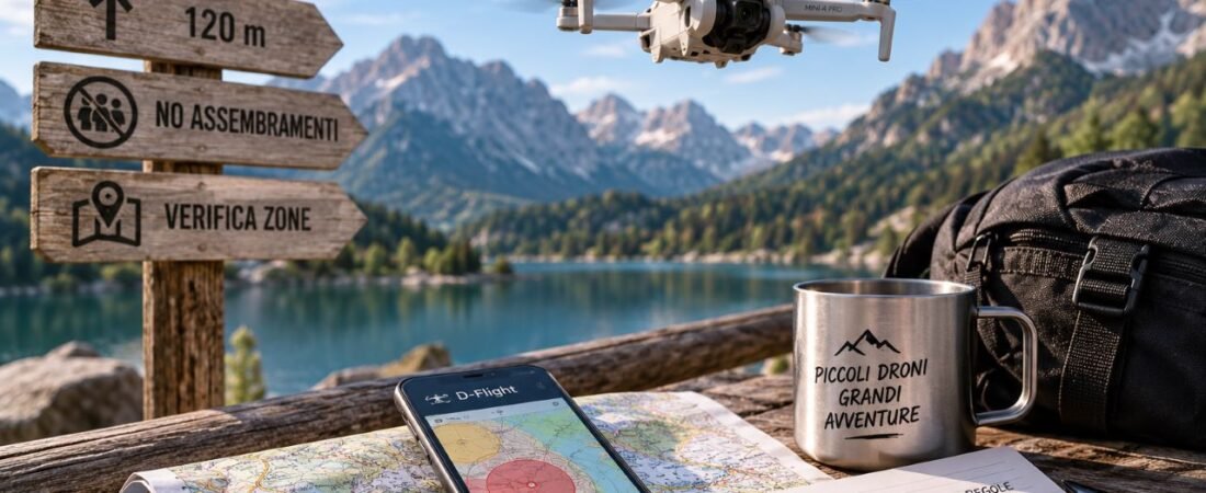 Regole per droni sotto 250 grammi: cosa devi sapere