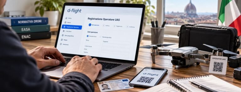 Registrazione operatore drone: quando è obbligatoria e come funziona